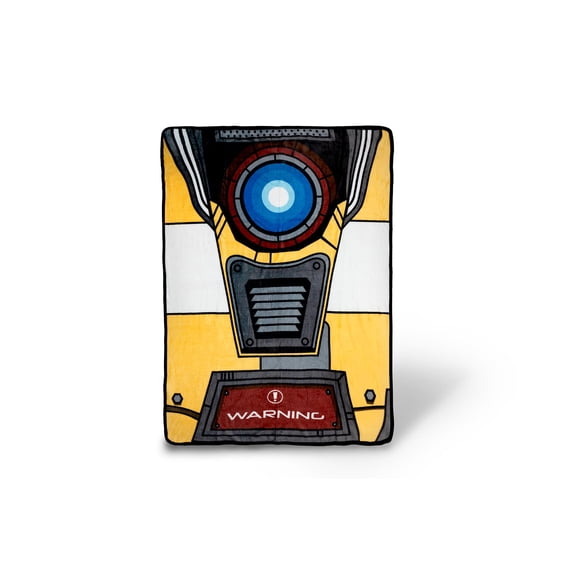 Borderlands Claptrap Fleece Throw Blanket - 45 x 60-Inches