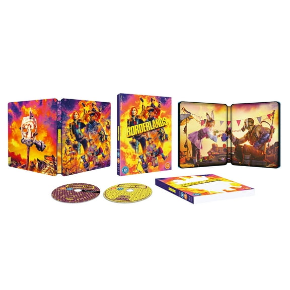 Borderlands SteelBook (4K Ultra HD) Cate Blanchett Jamie-Lee Curtis Cate Blanchett Jack Black
