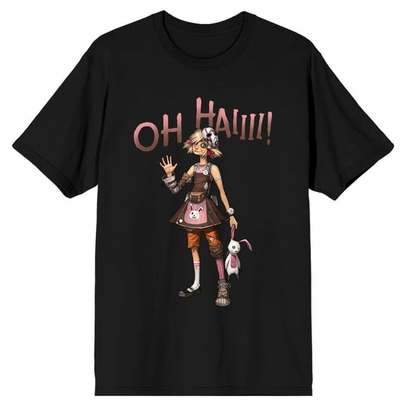 Borderlands Tiny Tina Naptime Men's Black T-shirt -XXL