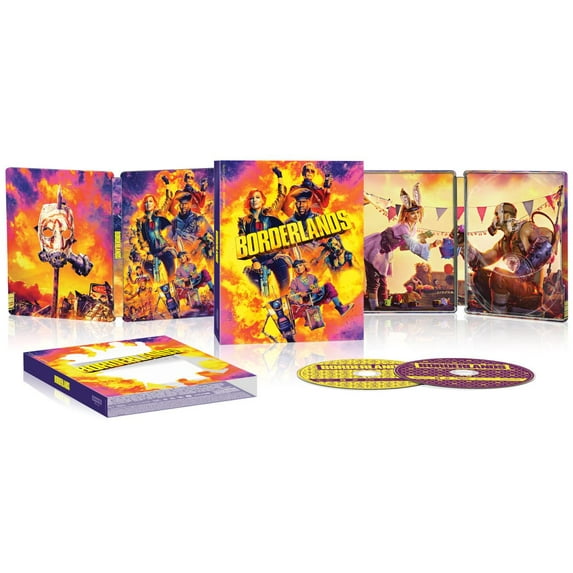 Borderlands (Walmart Exclusive) (Steelbook) (4K Ultra HD + Blu-ray + Digital Copy)