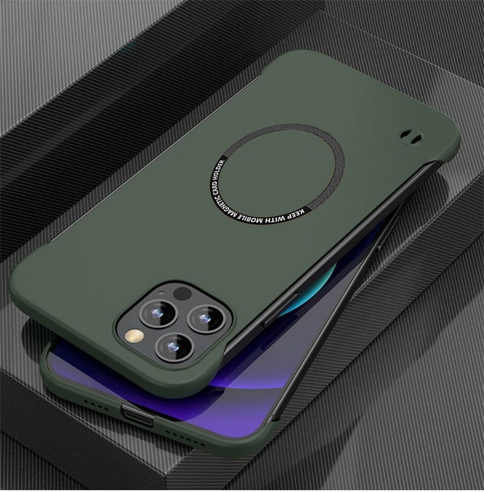 Borderless Ultra-Thin PC Magnetic Phone Case (Compatible with MagSafe ...