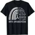 thumbnail image 1 of Borderline Personality Disorder BPD Warrior I'm Fine T-Shirt, 1 of 4