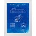 thumbnail image 1 of Borders, Cole 12x14 White Modern Wood Framed Museum Art Print Titled - PP128- Faded Blueprint Firetruck 1939 Patent Poster, 1 of 4