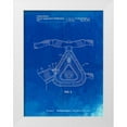 thumbnail image 1 of Borders, Cole 12x14 White Modern Wood Framed Museum Art Print Titled - PP775-Faded Blueprint CPAP Mask Patent Poster, 1 of 4