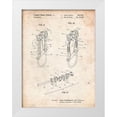 thumbnail image 1 of Borders, Cole 12x14 White Modern Wood Framed Museum Art Print Titled - PP81-Vintage Parchment Rock Climbing Camalot Patent Poster, 1 of 4