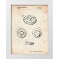 thumbnail image 1 of Borders, Cole 15x18 White Modern Wood Framed Museum Art Print Titled - PP253-Vintage Parchment Simon Patent Poster, 1 of 4