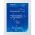 thumbnail image 1 of Borders, Cole 15x18 White Modern Wood Framed Museum Art Print Titled - PP789-Faded Blueprint Duck Call Patent Poster, 1 of 4