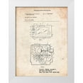 thumbnail image 1 of Borders, Cole 15x18 White Modern Wood Framed Museum Art Print Titled - PP791-Vintage Parchment Easy Bake Oven Patent Poster, 1 of 4