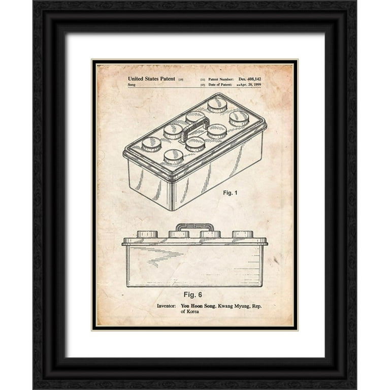 Lego patent poster deals