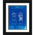 thumbnail image 1 of Borders, Cole 19x24 Black Ornate Wood Framed with Double Matting Museum Art Print Titled - PP186- Faded Blueprint Beer Keg Cooler 1876 Patent Poster, 1 of 4