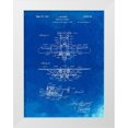 thumbnail image 1 of Borders, Cole 19x24 White Modern Wood Framed Museum Art Print Titled - PP29-Faded Blueprint Biwing Seaplane Patent Print, 1 of 4