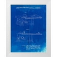 thumbnail image 1 of Borders, Cole 19x24 White Modern Wood Framed Museum Art Print Titled - PP999-Faded Blueprint Porter Cable Table Saw Patent Poster, 1 of 4