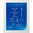 thumbnail image 1 of Borders, Cole 25x32 White Modern Wood Framed Museum Art Print Titled - PP428-Faded Blueprint Electric Welding Machine 1886 Patent Poster, 1 of 4