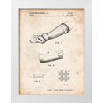 thumbnail image 1 of Borders, Cole 25x32 White Modern Wood Framed Museum Art Print Titled - PP687-Vintage Parchment Orthopedic Hard Cast Patent Poster, 1 of 4