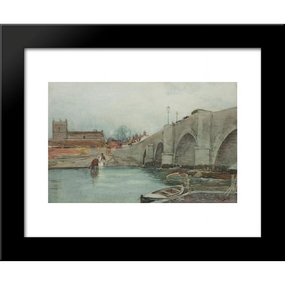 Borders Town 20x24 Framed Art Print by Tom Scott