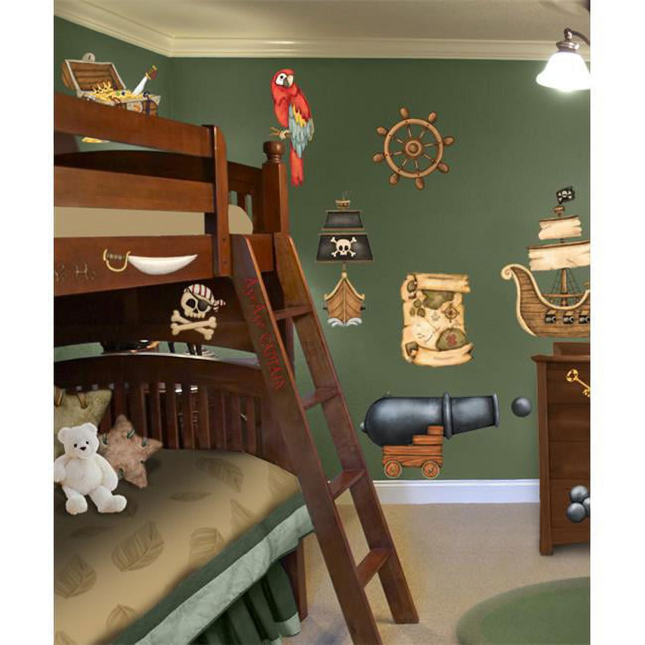 Borders Unlimited 10003 Pirates Treasure Super Jumbo Applique