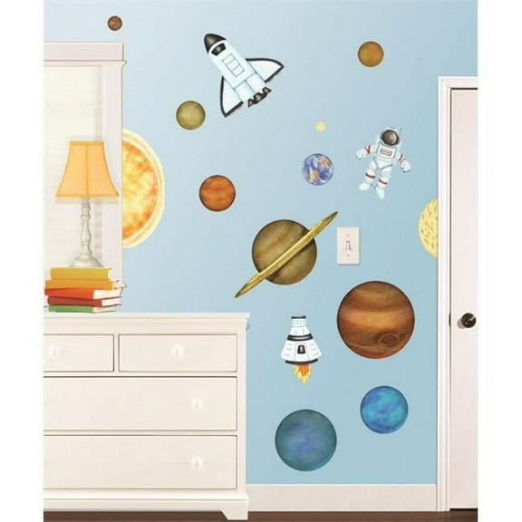Outer Space Super Jumbo Appliques Wall Stickers