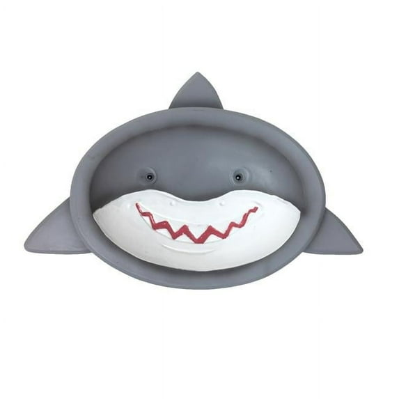 Borders Unlimited 70033 Fish N Sharks Great Soap Dish & Trinket Holder, White