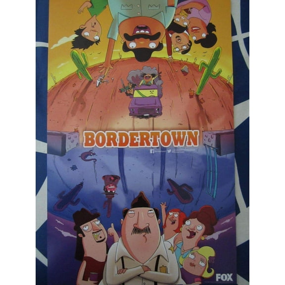 Bordertown 2015 SDCC mini Fox poster