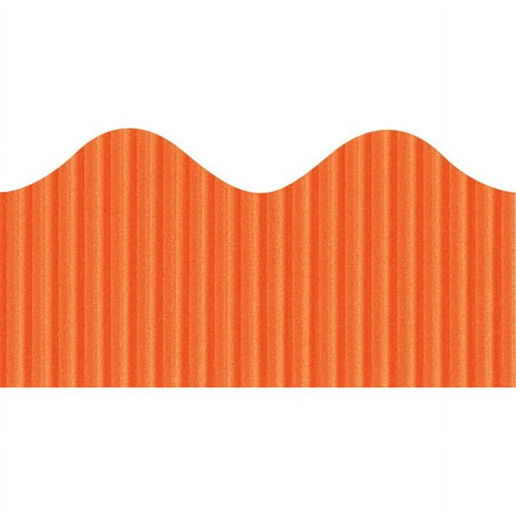 Bordette Decorative Border - Orange - 2.25" x 50' - 1 Roll/Pkg