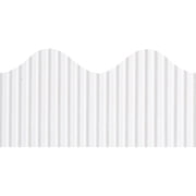 Bordette Decorative Border - White - 2.25" x 50 - 1 Roll/Pkg | Bundle of 5 Rolls
