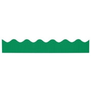 Solid Color Bordette Decorative Borders Emerald Green