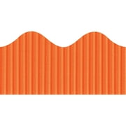 Bordette Fade Resistant Bulletin Board Decorative Border, Orange