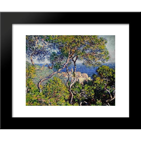 Bordighera 20x24 Framed Art Print by Monet, Claude