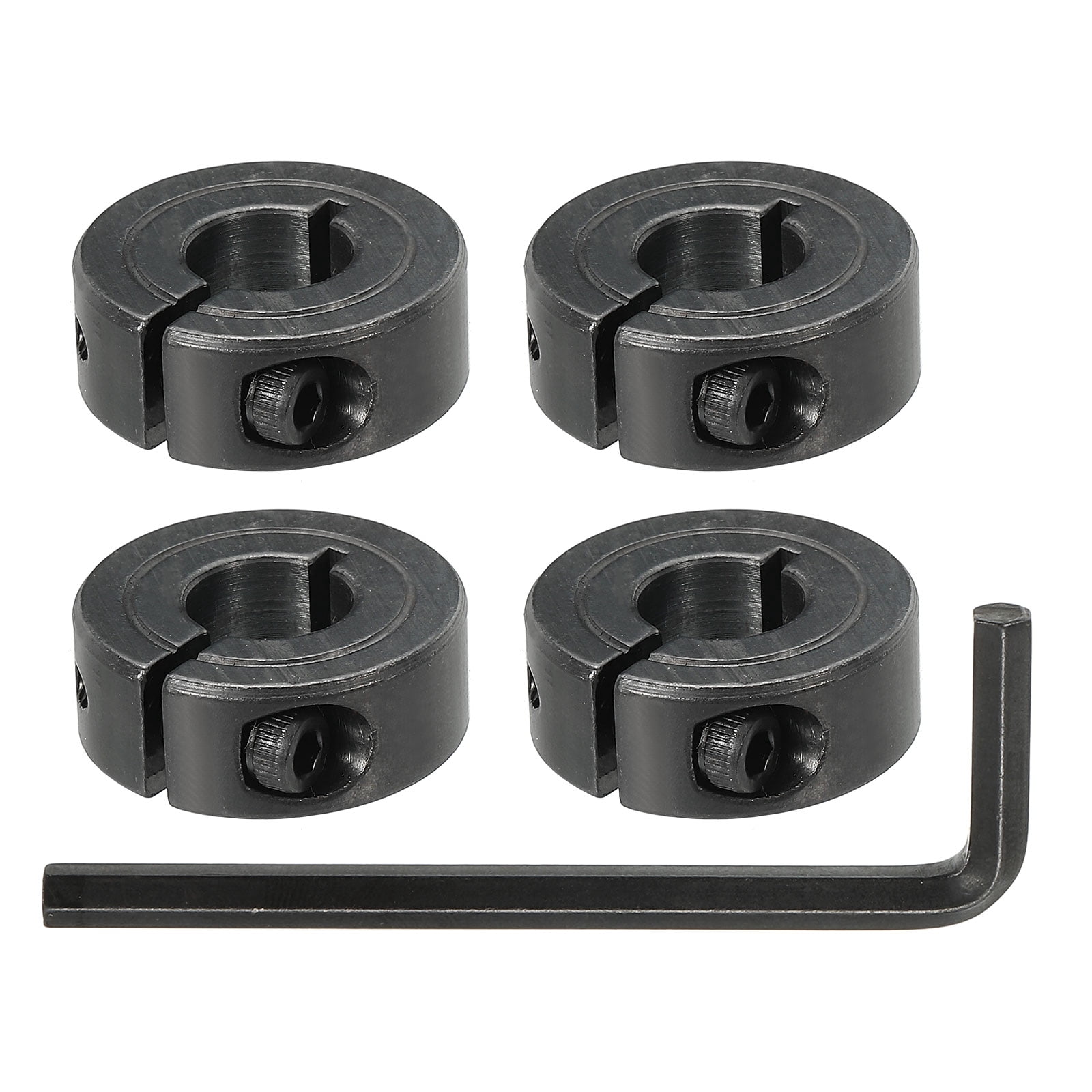 Bore 10 mm Single Split Shaft Collar 24 mm OD 9 mm Thickness Carbon ...