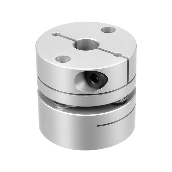 Bore One Diaphragm Motor Wheel Flexible Coupling Joint 9.5mm to 6mm