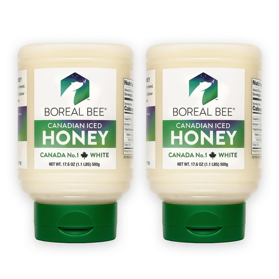 Boreal Bee Canadian Iced GGA1 Honey - Smooth White Creamed Honey from ...