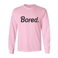 thumbnail image 1 of Bored Adult Long Sleeve T-shirt, 1 of 3