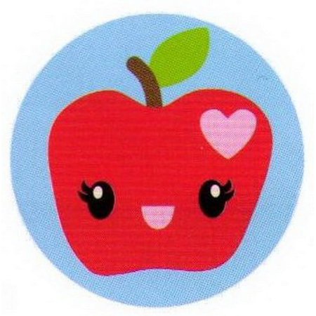 Bored Inc. Apple Blue Button BB4003