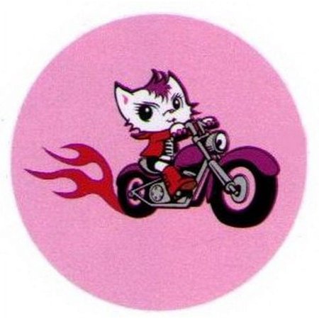 Bored Inc. Kitty Bike Button BB1503