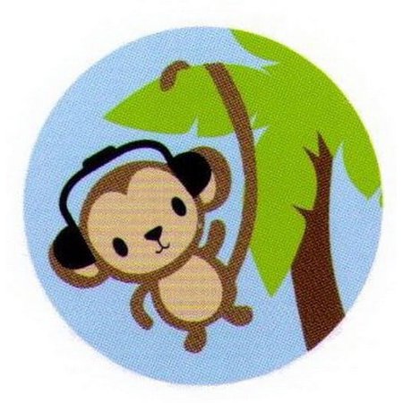 Bored Inc. Monkey Tree Button BB3987