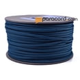 thumbnail image 1 of Bored Paracord Brand 550 Type III Paracord - Neon Turquoise w/ Black stripe - 250 Feet Spool, 1 of 1