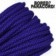 thumbnail image 1 of Bored Paracord Brand 550 lb Type III Paracord - Acid Purple Diamonds 50 Feet, 1 of 1