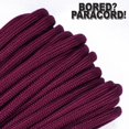 thumbnail image 1 of Bored Paracord Brand 550 lb Type III Paracord - Burgundy 10 Feet, 1 of 1