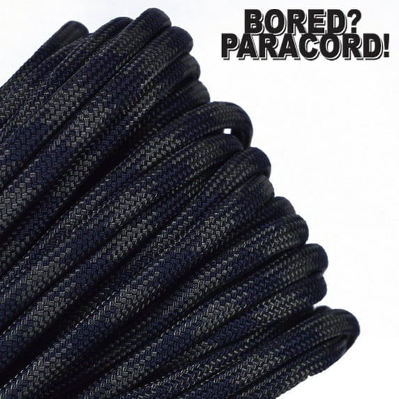 Bored Paracord Brand 550 lb Type III Paracord - Camo Dark Camo 100 Feet
