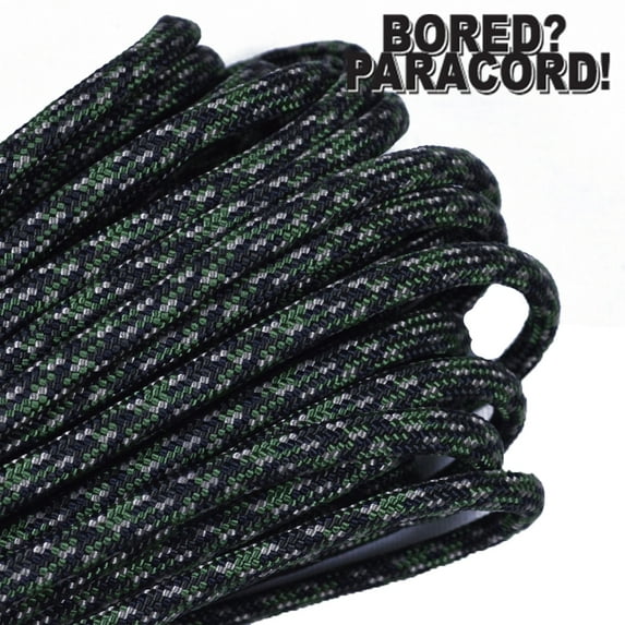 Bored Paracord Brand 550 lb Type III Paracord - Canadian Digital 50 Feet