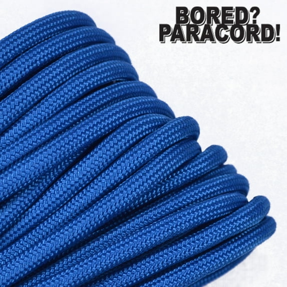 Bored Paracord Brand 550 lb Type III Paracord - Caribbean 100 Feet