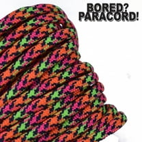 Bored Paracord Brand 550 lb Type III Paracord - Cosmic 10 Feet