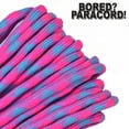 thumbnail image 1 of Bored Paracord Brand 550 lb Type III Paracord - Cotton Candy 1000 Feet, 1 of 1