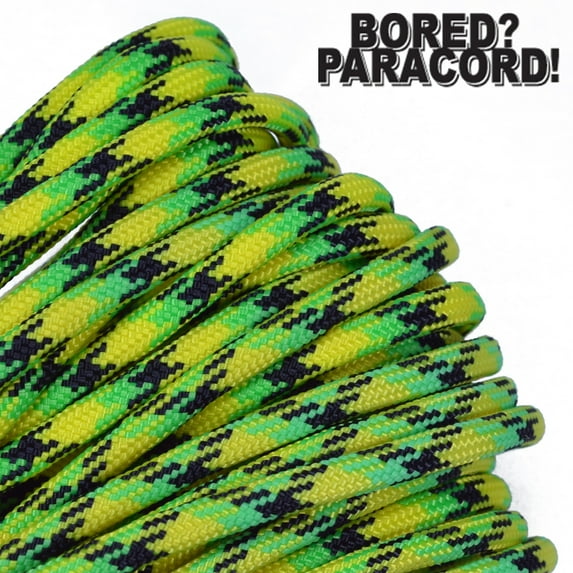 Bored Paracord Brand 550 lb Type III Paracord - DragonFly 10 Feet