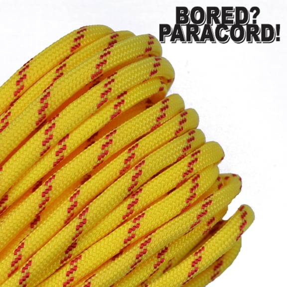 Bored Paracord Brand 550 lb Type III Paracord - Fast Pitch 50 Feet