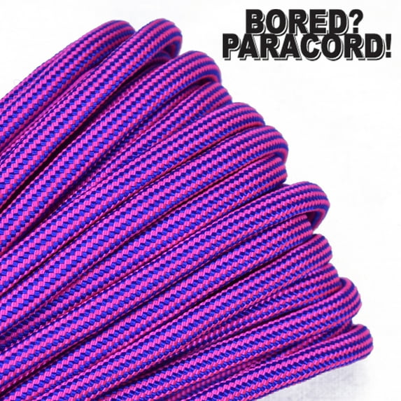 Bored Paracord Brand 550 lb Type III Paracord - Flim Flam 100 Feet