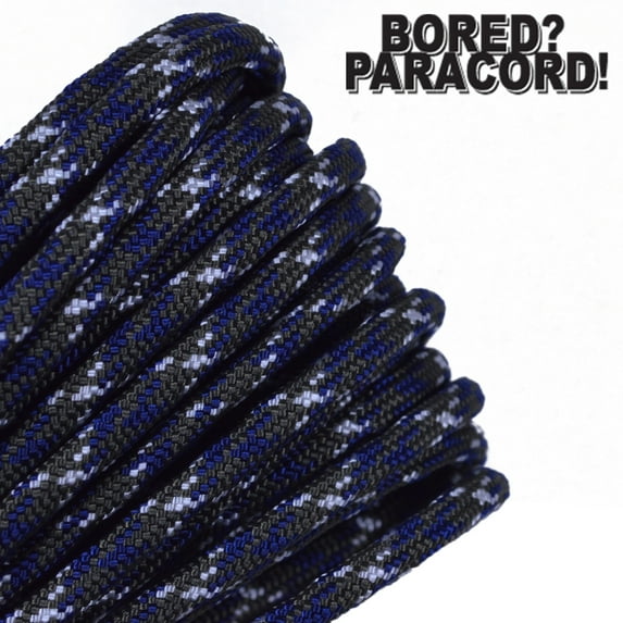 Bored Paracord Brand 550 lb Type III Paracord - Garrison 100 Feet