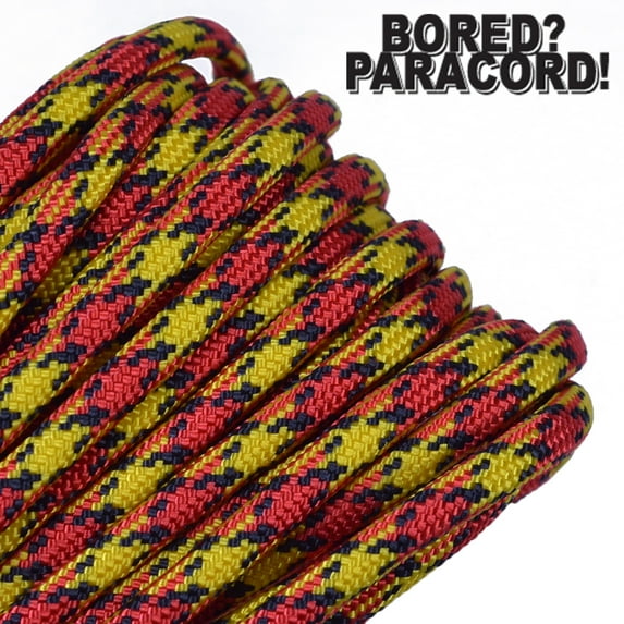 Bored Paracord Brand 550 lb Type III Paracord - Marines 50 Feet