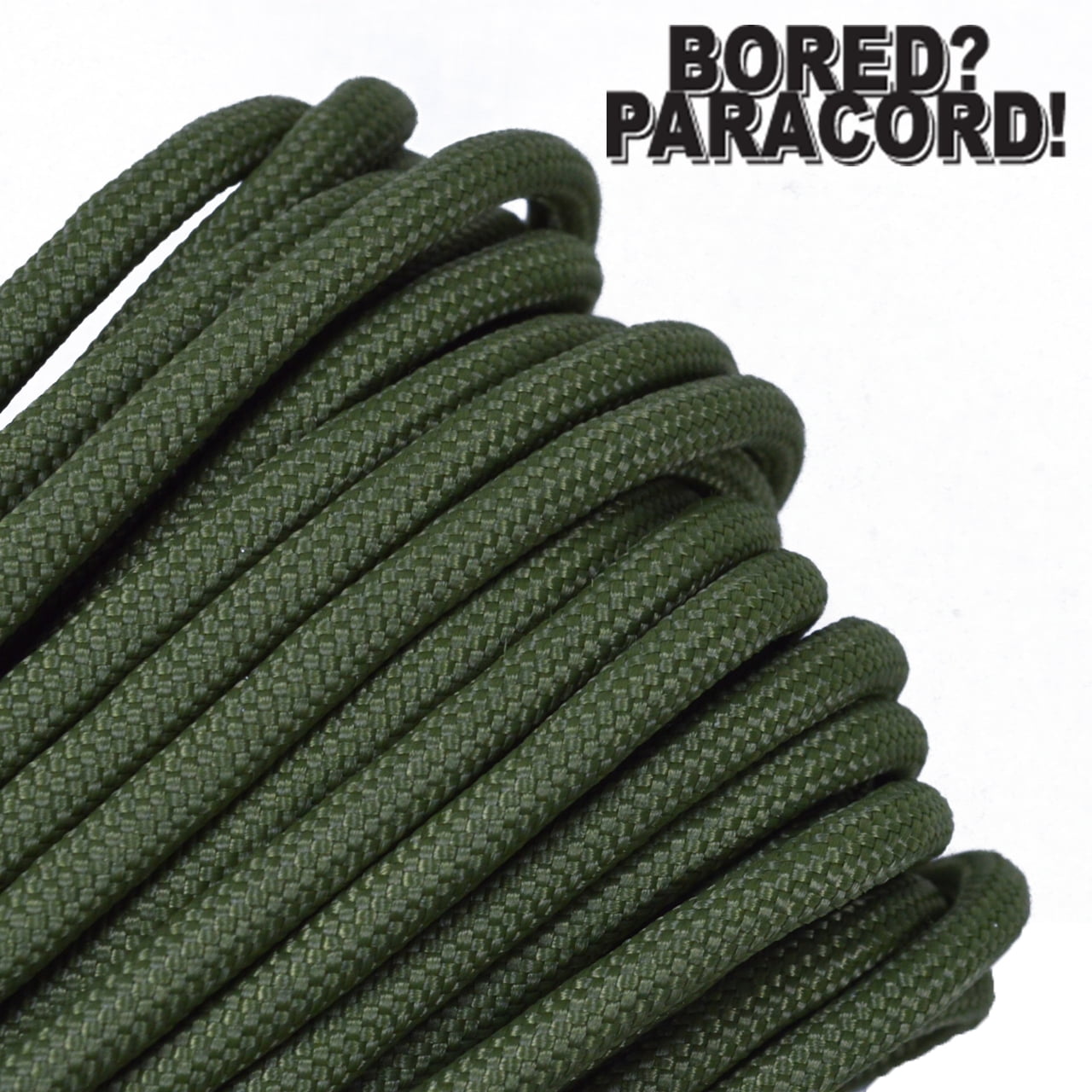 Bracciale Sopravvivenza Paracord Green Moss – Tipo III 550 Libbre Made In USA