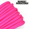 thumbnail image 1 of Bored Paracord Brand 550 lb Type III Paracord - Neon Pink 50 Feet, 1 of 1